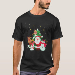 T-shirt Joyeux Matchs : Chemise jumelle de Noël Couples