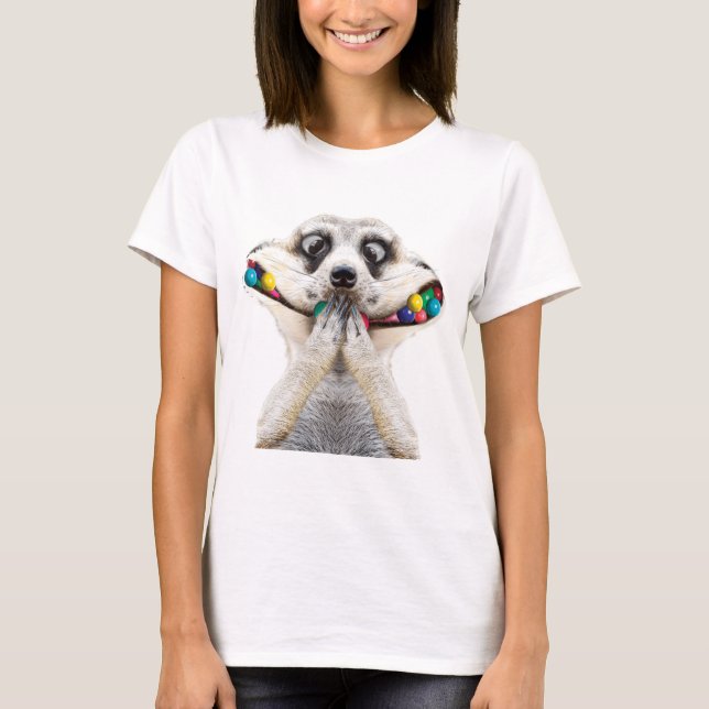 T-shirt Joyeux Meerkat (Devant)
