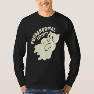 T-shirt Joyeux Mew O Ween Chat Noir Pour Halloween