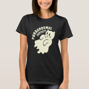 T-shirt Joyeux Mew O Ween Chat Noir Pour Halloween