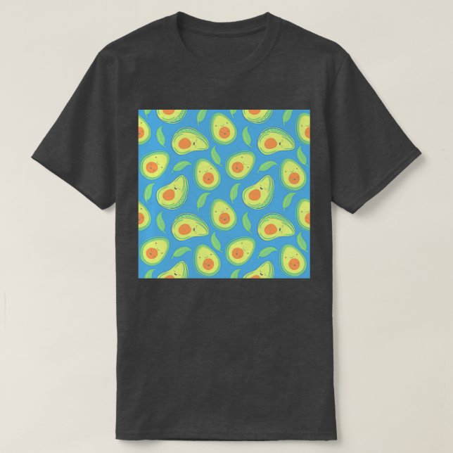 T-shirt Joyeux Motif Avocado 5 (Design devant)