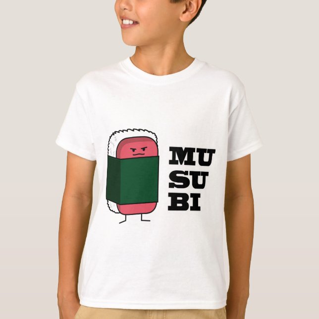 T-shirt Joyeux mussusuhi nori hawaïen Musubi (Devant)