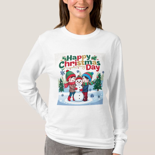 T-shirt Joyeux Noël (Devant)