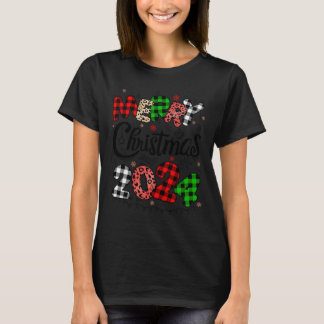 T-shirt Joyeux Noël 2024 Santa Hat Correspondance de famil