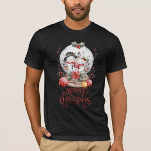T-shirt Joyeux Noël au matin givré
