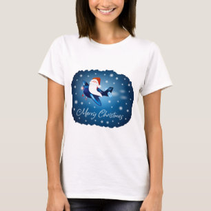 T-shirt Joyeux Noël avec Père Noël