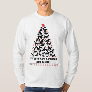 T-shirt Joyeux Noël chiot