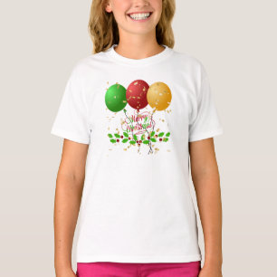 T-shirt Joyeux Noël, conception festive,