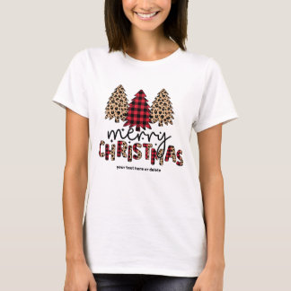 T-shirt Joyeux Noël, coutume mignonne