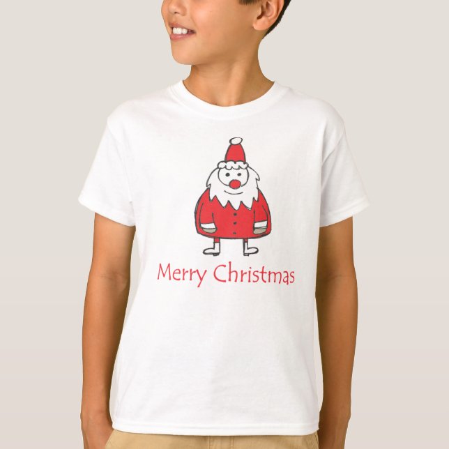 T-shirt Joyeux Noël de Père Noël (Devant)