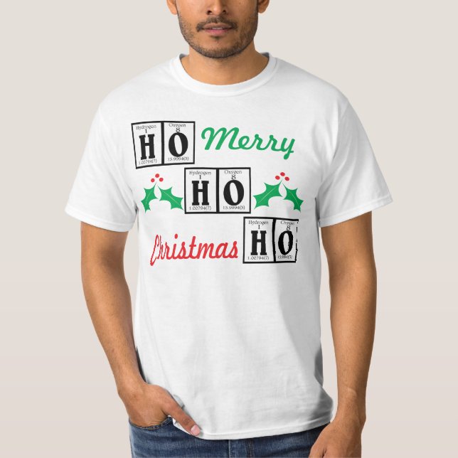 T-shirt Joyeux Noël de PÈRE NOËL. (Devant)