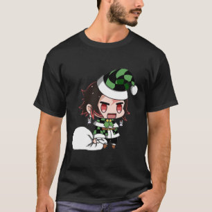T-shirt Joyeux Noël De Tanjiro Kamado Demon Slayer 2