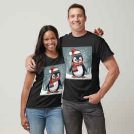 T-shirt Joyeux Noël des pingouins
