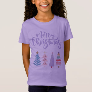 T-Shirt joyeux noël en pastel pour femmes débardeur