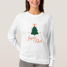 Joyeux Noël en rouge : sapin classique et joyeux