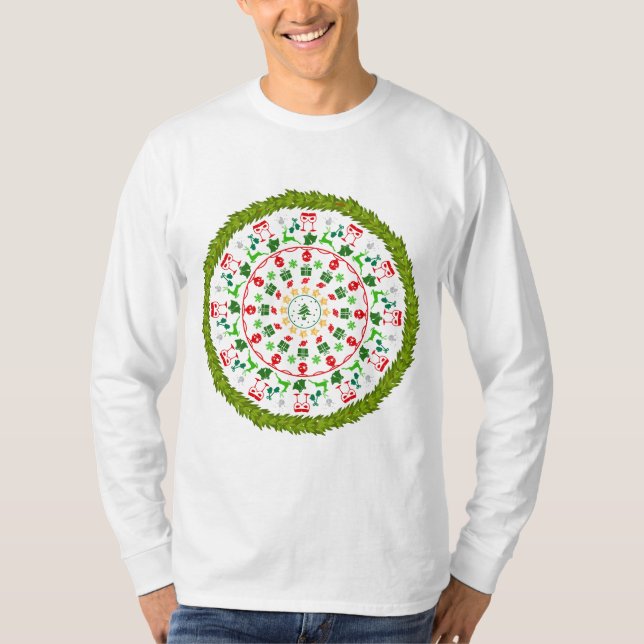T-shirt Joyeux Noël et une bonne année ! (Devant)