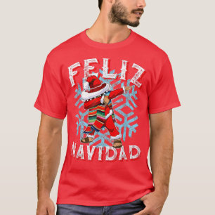 T-shirt Joyeux Noël Feliz Navidad Dabbing Père Noël