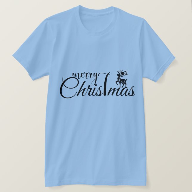 T-shirt Joyeux Noël : Fêtez la saison (Design devant)