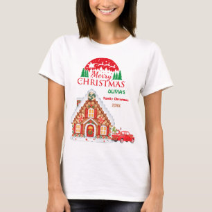 T-shirt Joyeux Noël   Le Père Noël dit personnalisé