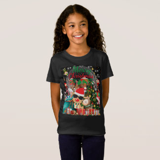 T-Shirt Joyeux Noël magique : Festive vacances délices