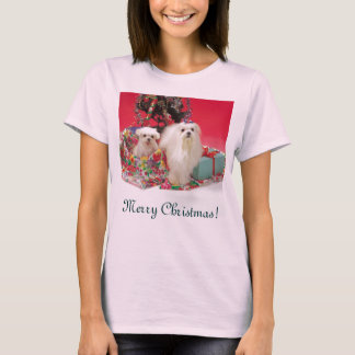 T-shirt Joyeux Noël maltais