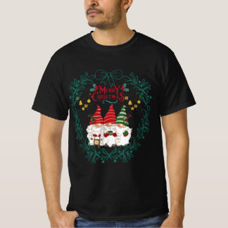 T-shirt Joyeux Noël mignon gnomes