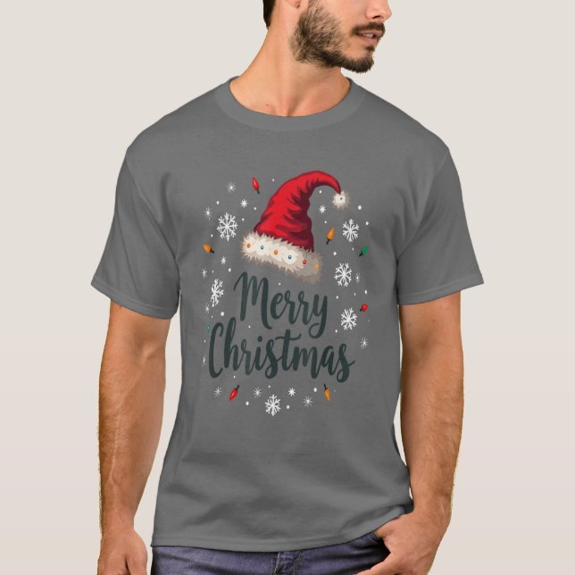 T-shirt Joyeux Noël Noël Noël Noël Noël Noël Noël Noël Fêt (Devant)