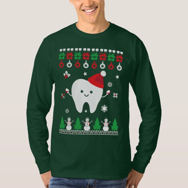 T-shirt Joyeux Noël Père Noël Doctor (Devant)
