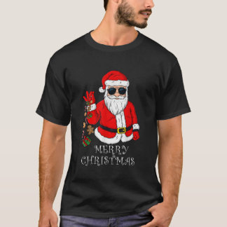 T-shirt Joyeux Noël Père Noël Funny Pajamas de famille X
