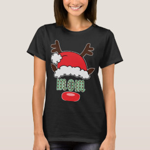 T-shirt Joyeux Noël Père Noël Maman Maman Antlers