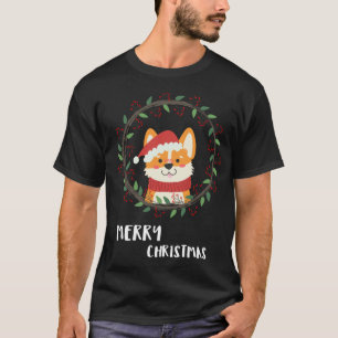 T-shirt Joyeux Noël Père Noël Puppy