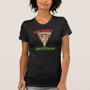 T-shirt Joyeux Noël pizza