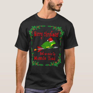 T-shirt Joyeux Noël Rencontrez-Moi Sous Le Pul De Missile 