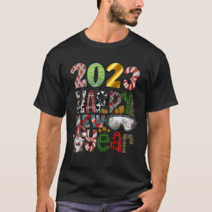 T-shirt Joyeux Noël super, 2023 Bonne année Famille