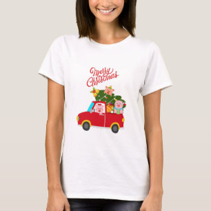 T-shirt Joyeux Noël Trois Petits Piggys