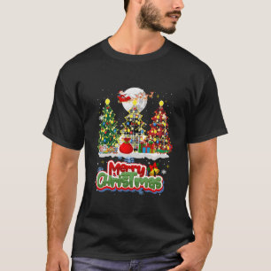 T-shirt Joyeux Noël Trois Xmas Costume Arbres Famille Ki