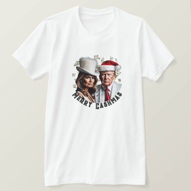 T-shirt Joyeux Noël Trump (Design devant)