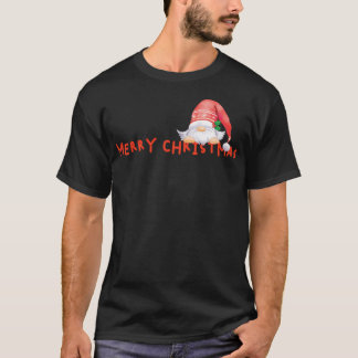 T-shirt Joyeux Noël Vieux Gnomes Santa Clause