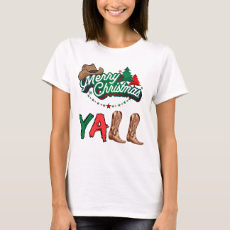 T-shirt Joyeux Noël Yall