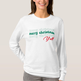 T-shirt Joyeux Noël Y'all