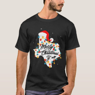 T-shirt Joyeux Noël Y'all Christmas Party Joyeux Christ