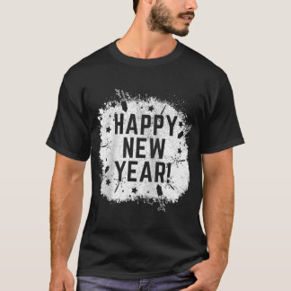T-shirt Joyeux Nouvel An 2022 Pour Hommes Femmes Garçons G