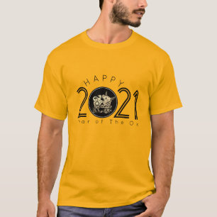 T-shirt Joyeux Nouvel An Chinois Ox 2021 T Hommes