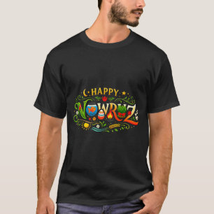 T-shirt Joyeux Nowruz pour les hommes et les femmes de la 