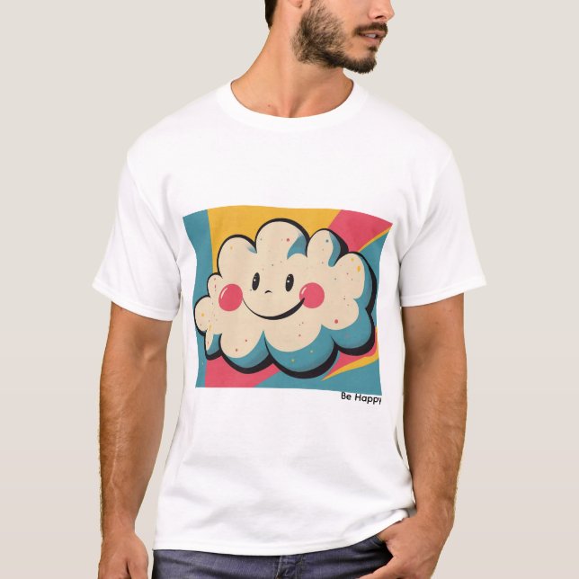 T-shirt Joyeux nuage (Devant)