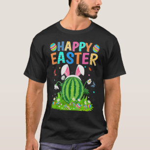 T-shirt Joyeux oeuf de lapin de Pâques Funny Watermelon So