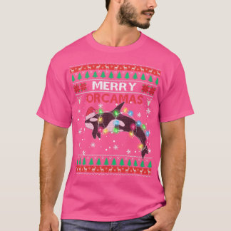 T-shirt Joyeux Orcamas Santa Claus tueur baleine Ventilate