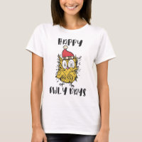 Joyeux Owly Days Funny Père Noël Owl