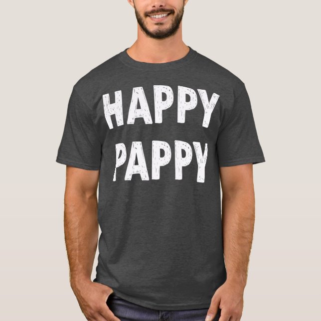T-shirt Joyeux Pappy cadeau appy Grand-père Funny Grand-pè (Devant)