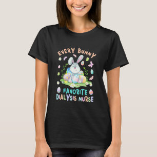 T-shirt Joyeux Pâques Chaque Lapin Est Préféré Dialyse Nur